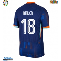 Nederland Donyell Malen #18 Bortedrakt EM 2024 Kortermet